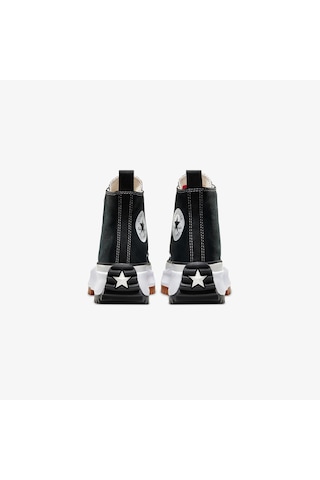 Converse Run Star Hike Platform Unisex Siyah Sneaker Düz 166800c Siyah