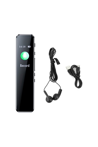 Reedark 32gb Tf Kartlı Usb 2.0 Mp3 Çalar Ve Ses Kaydedici - 40 Saat Sürekli Kayıt, Renkli Ekran, Yüksek Kaliteli Ses Gümüş