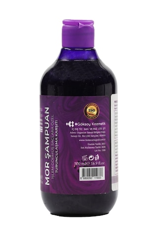 Bio Keratin Gold Turunculaşma Karşıtı Mor Şampuan 500 Ml