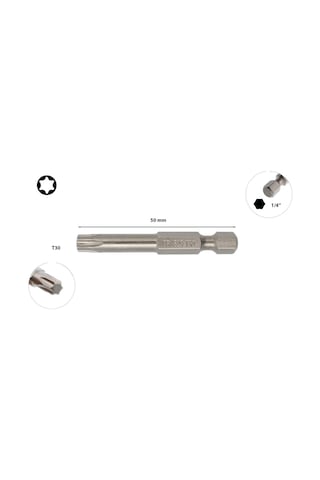 Ceta Form T30 x 50 MM Torx Bits Uç Cb829