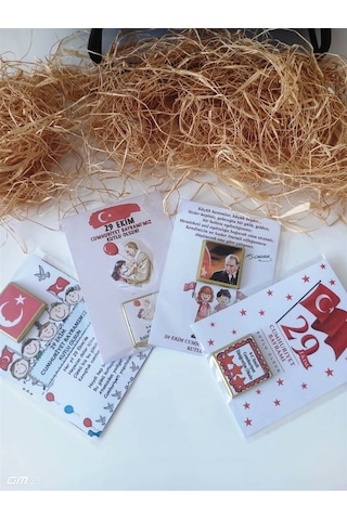Farklı Market 29 Ekim Cumhuriyet Bayramı Çikolatası Hediyesi 20 Adet