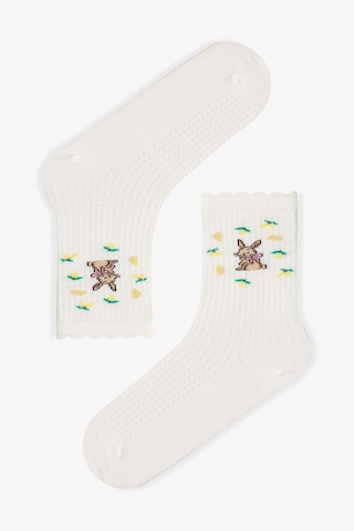 Penti Lemon Rabbit 3'lü Soket Çorap