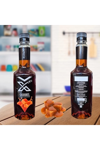 Aromax Karamel Aromalı Kahve Şurubu 700 Ml