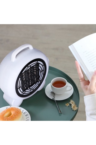 Cbtxglobal 1000 W Taşınabilir Elektrikli Fanlı Isıtıcı Siyah