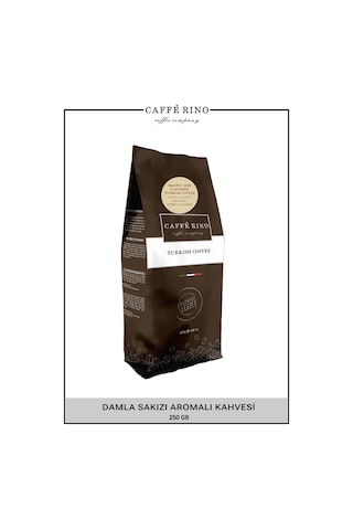 Caffe Rino Türk Kahvesi Damla Sakızı Aromalı 250 G
