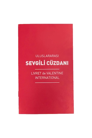 Sevgiliye Uluslararası Sevgili Cüzdanı Sku: Smg8690010221391