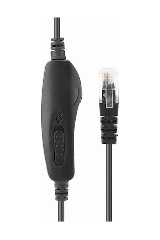 Moveevo H500d-rj9 Profesyonel Konuşma Kulaklığı - Gürültü Engelleme Mikrofonlu, Ses Kontrolü Ve Uzun Süre Kullanim İçin Ergonomik Tasarım H500d-rj9