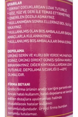 Çiçekli Süs Bitkileri İçin Bitki Besini 500 Cc Sprey