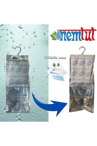 Nem Tutucu Alıcı Rutubet Giderici Önleyici Korozyon Önleyici Koku Giderici 3 Kg (3 Kutu - 6 Paket)