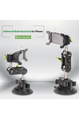 Lanparte Uba-1 Evrensel Telefon Tutucu Standı Araba Gezisi Vantuz Cep Telefonu Braketi