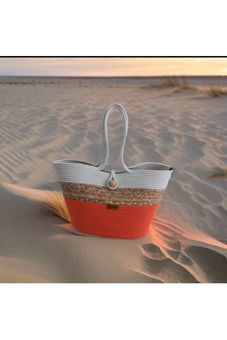 Plaj Çantası Veya Günlük Kullanıma Uygun Çok Renkli