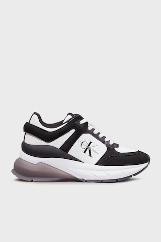 Calvin Klein Kadın Ayakkabı Yw0yw01577 0gm Siyah-Beyaz Siyah - Beyaz