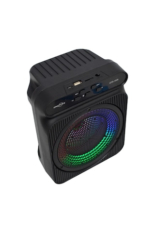 Ultratekno GTS 1548 8W 4" Extra Bass RGB FM RadyoUSB TF AUX Destekli Bluetooth Hoparlör