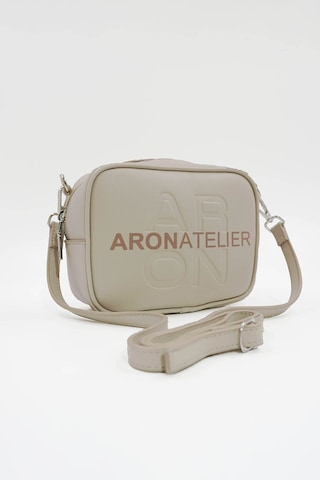 Küçük Boy Crossbody Çapraz Askılı Kadın Omuz Çantası Bej Bej