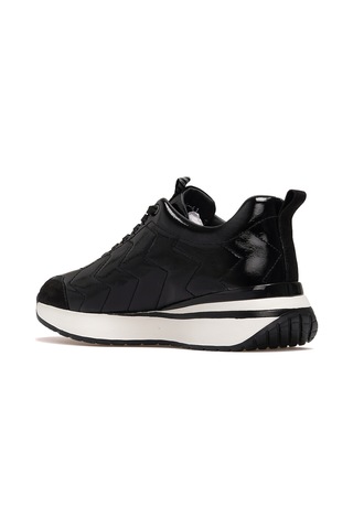 Yaşar Kaşlı Erkek Deri Casual Günlük Ayakkabı 25k Ykö-22364 M Siyah Kırışık Rugan Siyah Kırışık Rugan