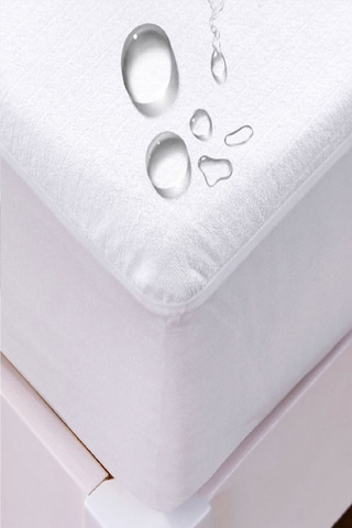 Mycey Fitted Alez 70x110 Cm Sıvı Geçirmez Bebek Çocuk Micro Kumaş Beyaz