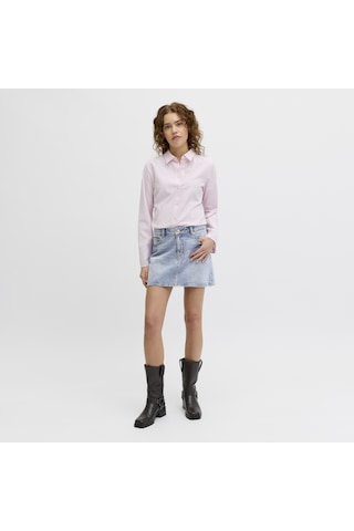 Jack & Jones Kadin Kot Etek - Laura - 12289304 Light Blue Denim