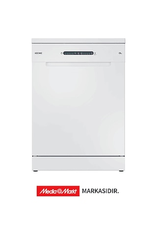 Koenic KDW 6015 E FS W E Enerji Sınıfı 13 Kişilik 5 Programlı Bulaşık Makinesi