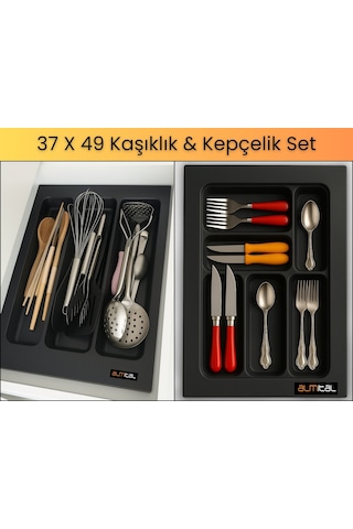 37x49 Kaşıklık Ve Kepçelik 2'li Set