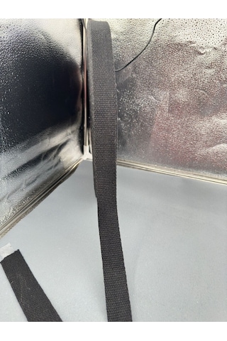 Paşateks 3 Cm Pamuk Kolon Şerit-5 Metre-siyah