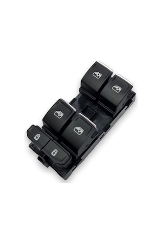 Skoda Superb 3 2020-23 Sol Ön Kapı Cam Düğmesi Kromlu 3G0959857C