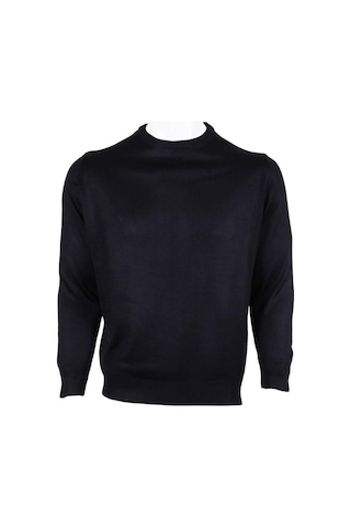 Erkek Kazak Klasik Normal Kesim Yünlü Rar00493 Lacivert