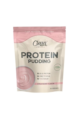 Clean Powders Protein Pudding 500 Gr Çilek