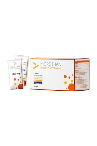 More Than Pure C 1000mg/saşe C Vitamini