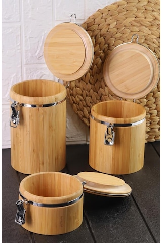 Bambum Sante - Saklama Kabı 3 Boy Mini Küçük Büyük Set