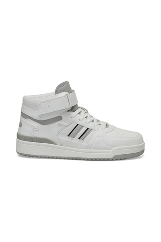 Kinetix Wılmo Pu Hı 5fx Beyaz Unisex High Sneaker Beyaz-a Grı Çok Renkli
