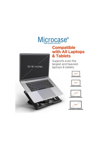 10-16 inch Notebook Laptop Stand Masaüstü Tutucu - AL3480