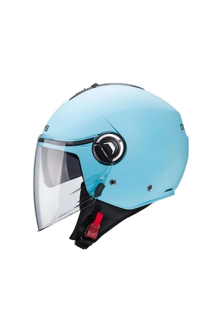 Caberg Riviera V4 Güneş Vizörlü Yarım Açık Motosiklet Kaskı Mavi