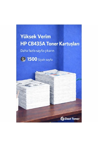 Hp Cb435a Uyumlu Toner 10'lu Paket