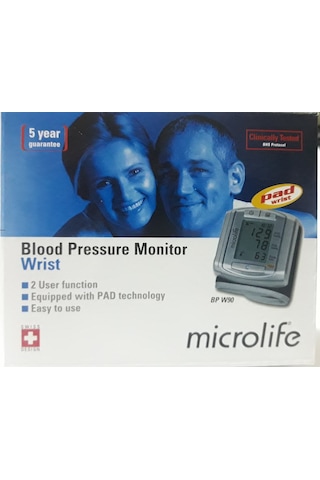 Microlife BP W90 Tam Otomatik Bilekten Ölçer Tansiyon Aleti