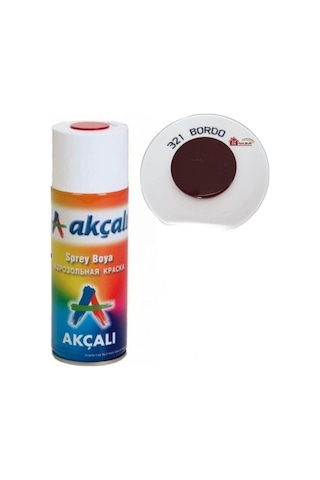 AKÇALI SPREY BOYA BORDO AKÇALI SPREY BOYA BORDO