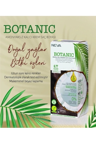 Botanıc Amonyaksız Kalıcı Krem Boya Seti 6.77