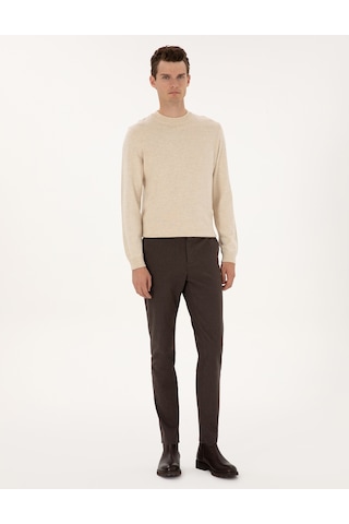 Pierre Cardin Erkek Koyu Kahverengi Pantolon Kanvas-chino 50317228-vr084 Koyu Kahverengi