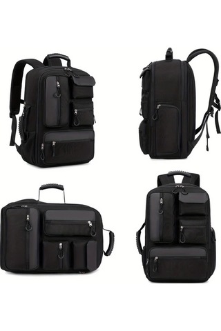 Xuweiwei 15.3 Inç Laptop Seyahat Sırt Çantası Silvery Gray Büyük Kapasiteli Ayakkabı Bölmeli Erkek Ve Kadın "value":"mavi"