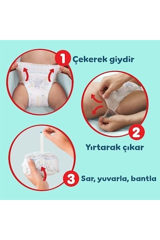 Külot Bebek Bezi Premium Care 5 Numara 34&apos Lü 11-17 Kg