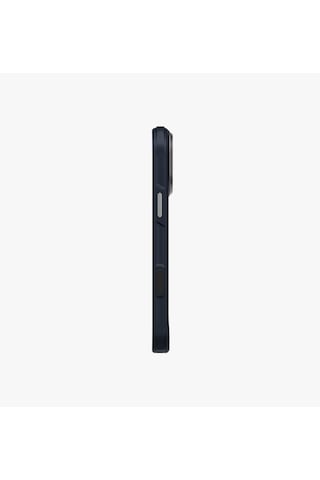 Apple Uyumlu iPhone 17 Pro Max Keva Karbon Kapak Armaid Fiber Magsafe Özellikli Premium Koruyucu Kılıf Lacivert