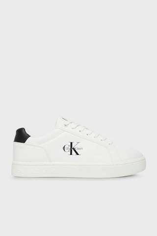Calvin Klein Erkek Ayakkabı Ym0ym01369 01w Beyaz-siyah Beyaz-siyah