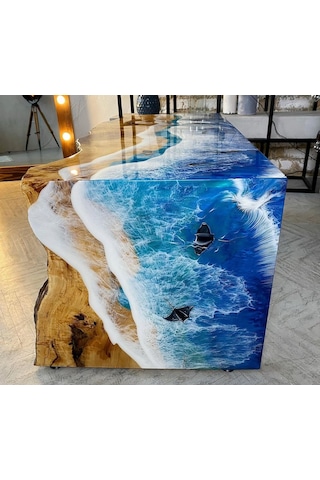 Glaresın Clear Epoxy Resın Ultra Şeffaf Hızlı 30 Kg Hobi Sanat Art Tepsi İnce Döküm Epoksi Reçine Kıt
