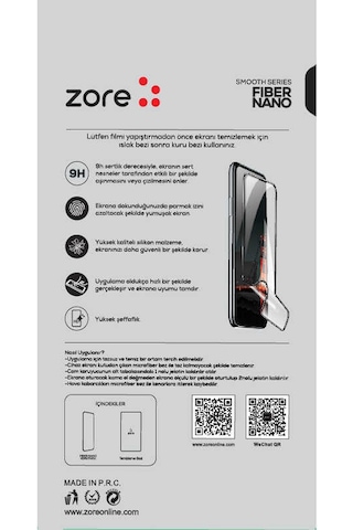 Xiaomi Redmi K30 Pro Uyumlu Zore Fiber Nano Ekran Koruyucu