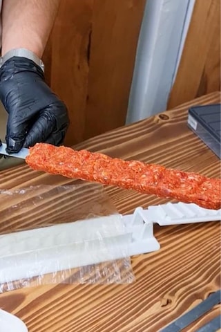 Rotanev Pratik Kolay Adana - Urfa Kebap Yapma Aparatı Sku: Smg8690010576521 Ahşap