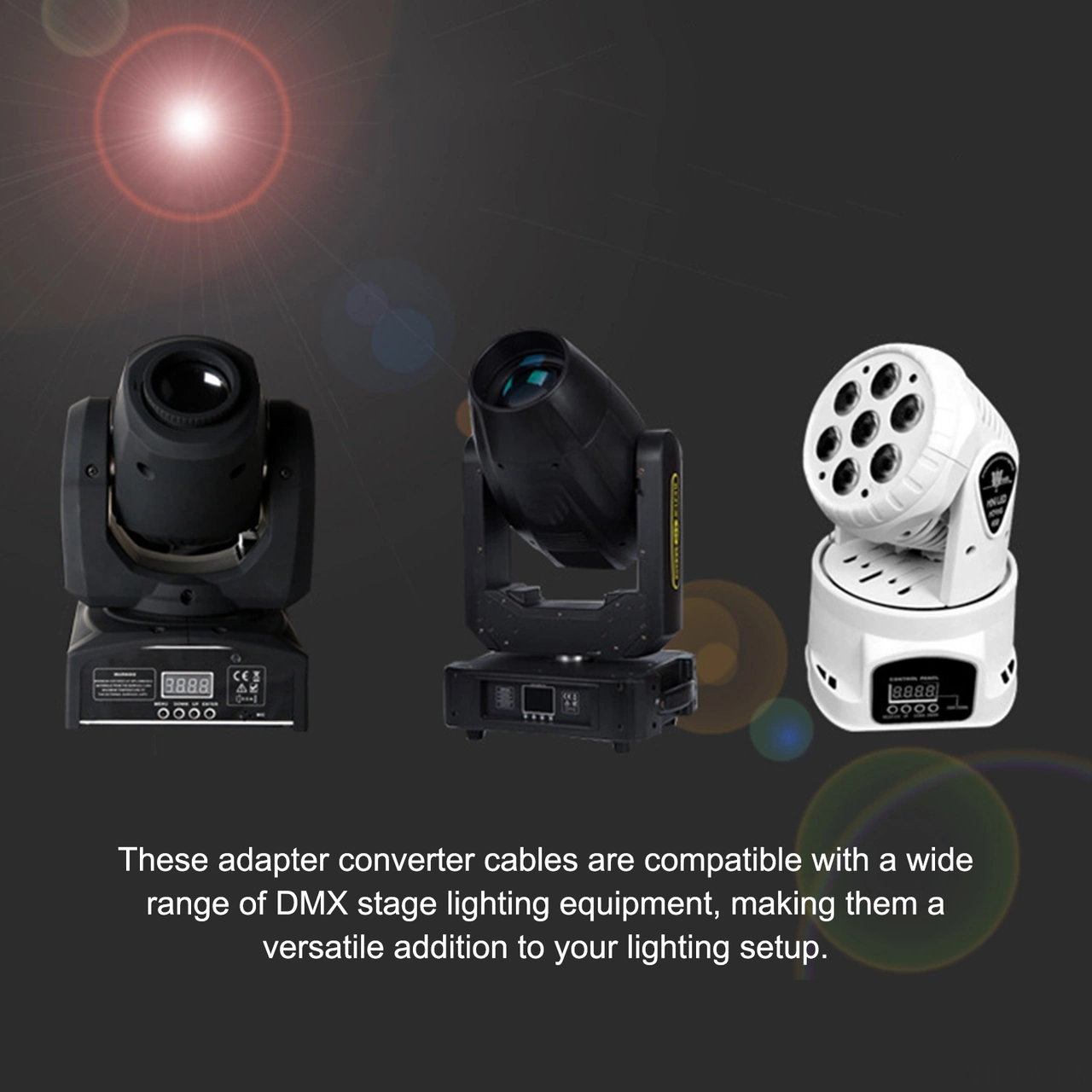 Folinda Dmx Sahne Işığı Sinyal Transferi İçin 3 Pin Xlr Erkek/dişi Rj45 Adaptör Kablosu Çift Paket - Ethernet Dönüştürücü Kabloları Diğer