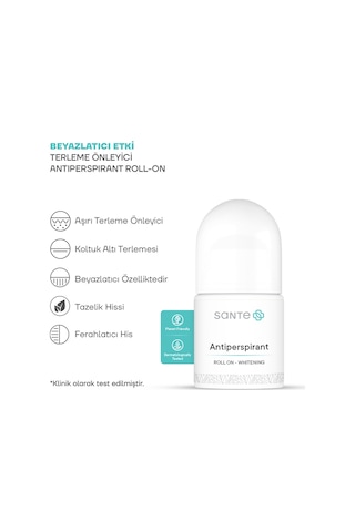 Provitamin B5 Içeren Koltuk Altı Beyazlatıcı Terleme Önleyici Antiperspirant Roll-on 50 Ml