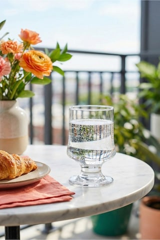 Lav Aria Cam Meşrubat Bardağı 6'lı 310 ml (Su Bardağı )