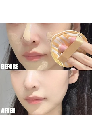 Süper Kalın Kozmetik Puf Büyük Boy Kapatıcı Fondöten Sünger