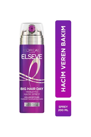 Elseve Collagen Lifter Kolajen Peptitleri İçeren Hacim Veren Yenileyici Saç Spreyi 200 ML