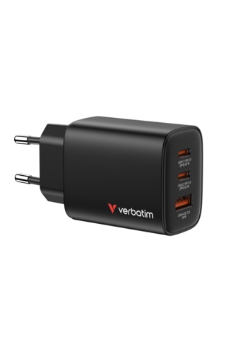 Verbatim Ess Gan Charger 65w Eu Siyah 32352 -